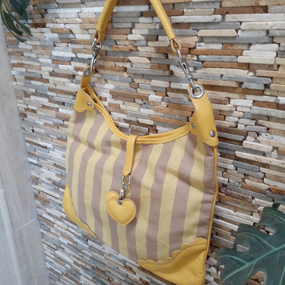 ROBERTA GANDOLFI Yellow Handbag - Picture 2 of 13